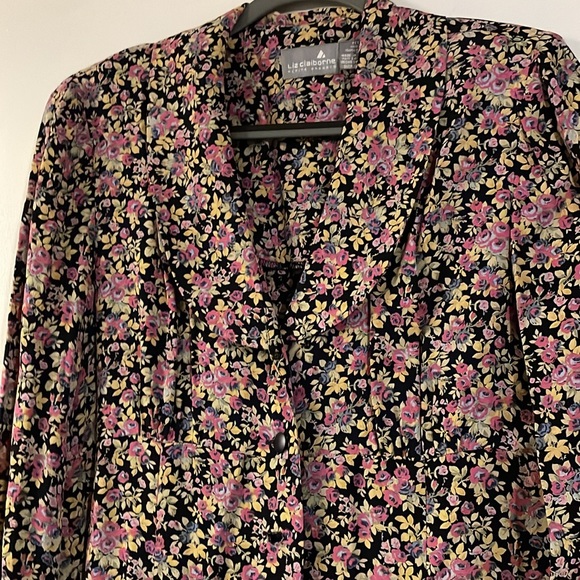 LIZ CLAIBORNE VINTAGE DRESSES PETITE 12 - Picture 2 of 8